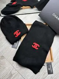 chanel hat and echapres set s_12553a6